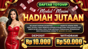 DAFTAR TOTOVIP : LINK RESMI DAFTAR MEMBER VIP